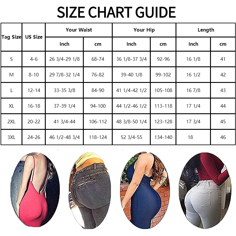 Womens Padded Shapewear Hip En - Shapewear Bodysuit Firm recensie en prijs