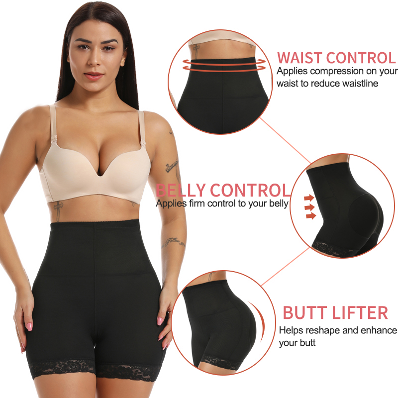 Womens Padded Shapewear Hip En - Shapewear Bodysuit Firm recensie en prijs