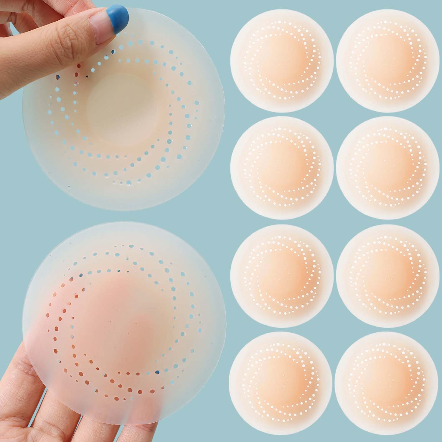 2-10PCS Onzichtbare Zelfkleven - Nipple Cover Pasties recensie en prijs